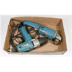 BOX W/ A MAKITA 1/2" IMPACT WRENCH & A MAKITA
