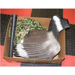 LARGE BOX W/11 FULL-SIZE CANADA GOOSE