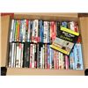 Image 1 : BOX OF 110+ ASSORTED DVDS.