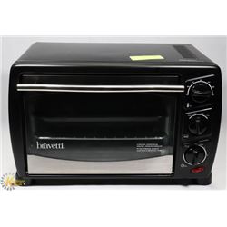 BRAVETTI TOASTER OVEN, ADJUSTABLE HEAT,