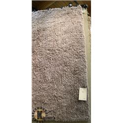 4) MODERN ACRYLIC TANCARPET 5X8