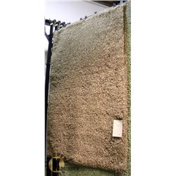 13) VEGAS BROWN SHAG CARPET 5X8
