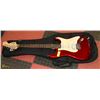 Image 1 : SQUIRE BY FENDER ELECTRIC RED GUITAR WITH SOFT
