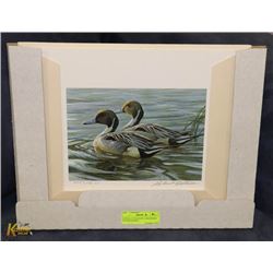 SIGNED, LTD EDITION, 1988 ROBERT BATEMAN PRINT -