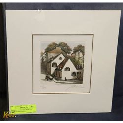 SIGNED, LTD EDITION PRINT BY JACQUES BROUSSEAU -