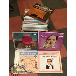BOX OF ASSORTED RECORDS