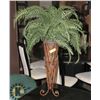 Image 1 : AFRICAN THEMED ARTIFICAL PLANT IN WICKER CONE