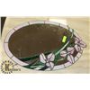 Image 1 : STAINED GLASS STYLE MIRROR
