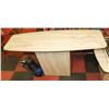 Image 1 : TABERINE STONE BEIGE SOFA TABLE (55"X15"X30").