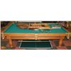 Image 3 : 5X9 DUFFERIN POOL TABLE WITH LEATHER POCKETS,