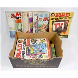 20 PLUS 70'S-80'S MAD MAGAZINES