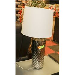 SILVER TABLE LAMP