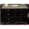 Image 3 : 6 DRAWER DRESSER (51"X20"X43") W/ MATCHING NIGHT