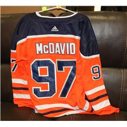 NEW XL OILERS HOME JERSEY #97 ORANGE MCDAVID.