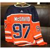 Image 1 : NEW XL OILERS HOME JERSEY #97 ORANGE MCDAVID.