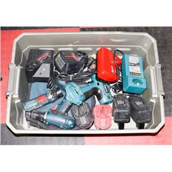 HEAVY DUTY GRAY BIN W/POWER TOOL