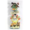Image 1 : THANKSGIVING WOODEN WELCOME DISPLAY