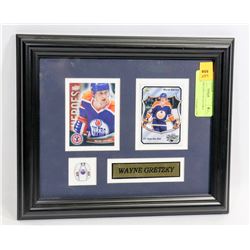 WAYNE GRETZKY COLLECTIBLE DISPLAY