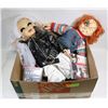 Image 1 : BOX W/COLLECTIBLE CHUCKY AND BRIDE OF