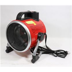 MAINSTAYS 1500 WATT HEATER W/ THERMOSTATE