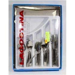 34-PC LAGOSTINA FLATWARE SET - GENERAL,