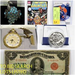 FEATURED TRIPLE C, COINS CURRENCY COLLECTIBLES