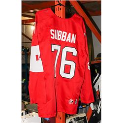 SUBBAN TEAM CANADA JERSEY.