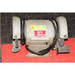 SHOP USA MADE BENCH GRINDER.