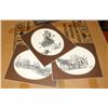 Image 1 : LOT OF 3 PRINTS CALF ROPING PRINT, CHUCKWAGON