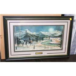 HORSES BY RIVER PICTURE