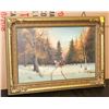 Image 1 : SLEIGH RIDE IN THE WOODS PORTRAIT