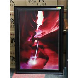 LARGE FRAMED PRINT ARIZONA DESERT