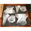 Image 1 : SET OF 4 FLORAL CANVAS PICTURES
