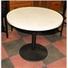 Image 1 : STONE TOP PATIO TABLE, 36"X30"