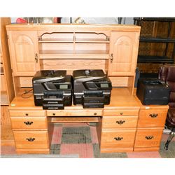 OAK FRONT OFFICE SET