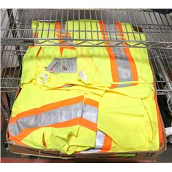 FLAT OF ASSORTED PROTECTIVE CLOTHING