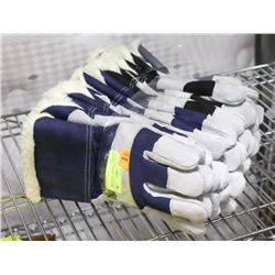 6 PAIR OF NEW INSULATED WORK GLOVES