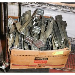 CASE OF ASSORTED JOIST HANGERS