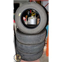 SET OF 4 BRIDGESTONE DUELER TIRES 275/65R18