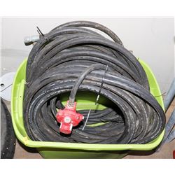 BIN OF PROPANE HOSE