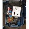 Image 1 : TOTE OF ASSORTED TOOLS.