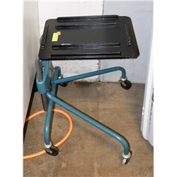 SERGER STAND ON WHEELS