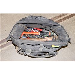 TOOL BAG WITH ASSORTED HAND TOOLS