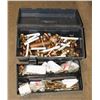 Image 1 : GREY TOOL BOX WITH FITTINGS AND CONTENTS