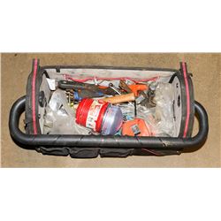 HUSKY BAG OF SPECIALTY TOOLS, PLUMBING , CUTTERS,