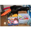 Image 1 : PALLET OF MISC. CAMPING , KIDS ITEMS AND MORE...