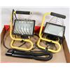 Image 1 : 2 HALOGEN WORKLIGHTS & BLACK AND DECKER SNAKE