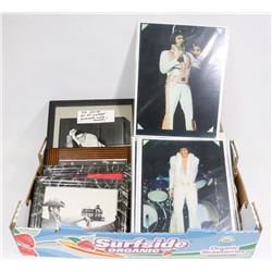 VINTAGE COLLECTION OF PICTURES-ELVIS, JAMES DEAN