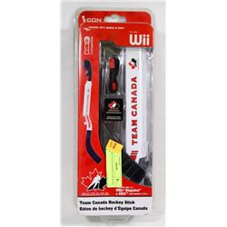 TEAM CANADA HOCKEY STICK FOR WII