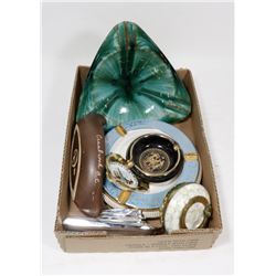 LOT OF 6 COLLECTIBLE ASHTRAYS